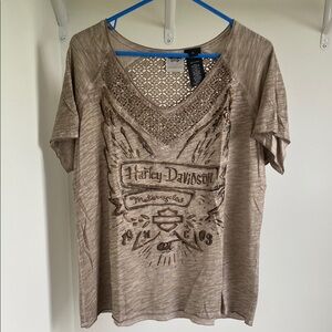 Harley-Davidson Tan shirt